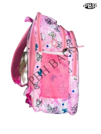 Pbh P028 Print Backpack - Pink Lace, 18*14*5