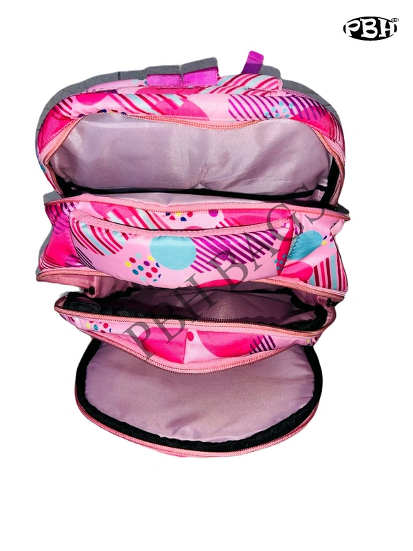 PBH Pbh P029 Print Backpack - Pink Flamingo, 20*14*7