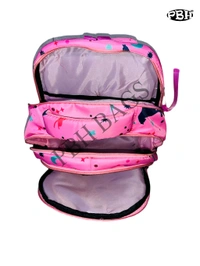 PBH Pbh P029 Print Backpack - Lavender Rose, 20*14*7