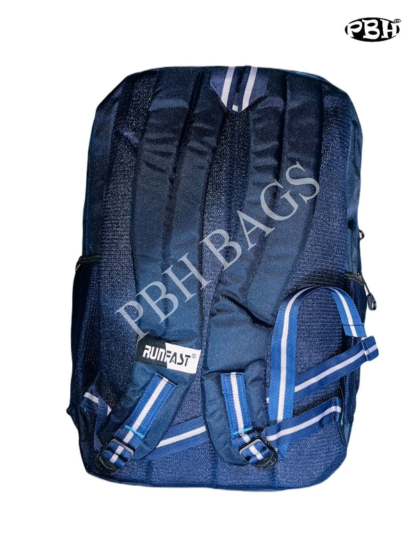 Run Fast PBH P032 Soft Backpack - Navy Blue, 18*14*6