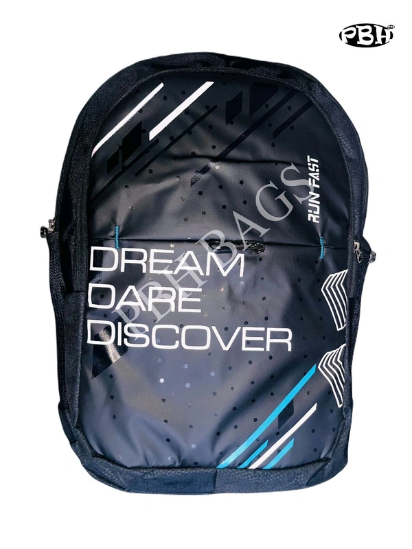 Run Fast PBH P032 1 Soft Backpack - Black, 18*14*6