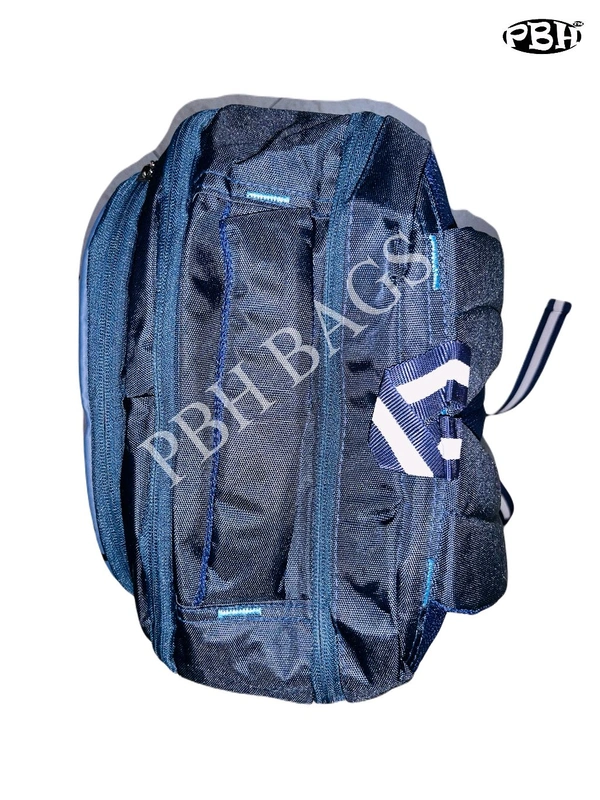 Run Fast PBH P032 1 Soft Backpack - Navy Blue, 18*14*6