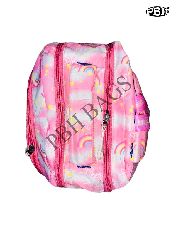 Pbh PBH P033 Print Backpack - Pink Lace, 18*14*6
