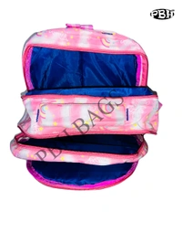 Pbh PBH P033 Print Backpack - Pink Lace, 18*14*6