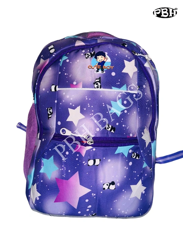 Pbh PBH P033 Print Backpack - Royal Blue, 18*14*6