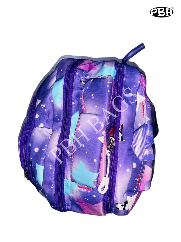 Pbh PBH P033 Print Backpack - Royal Blue, 18*14*6