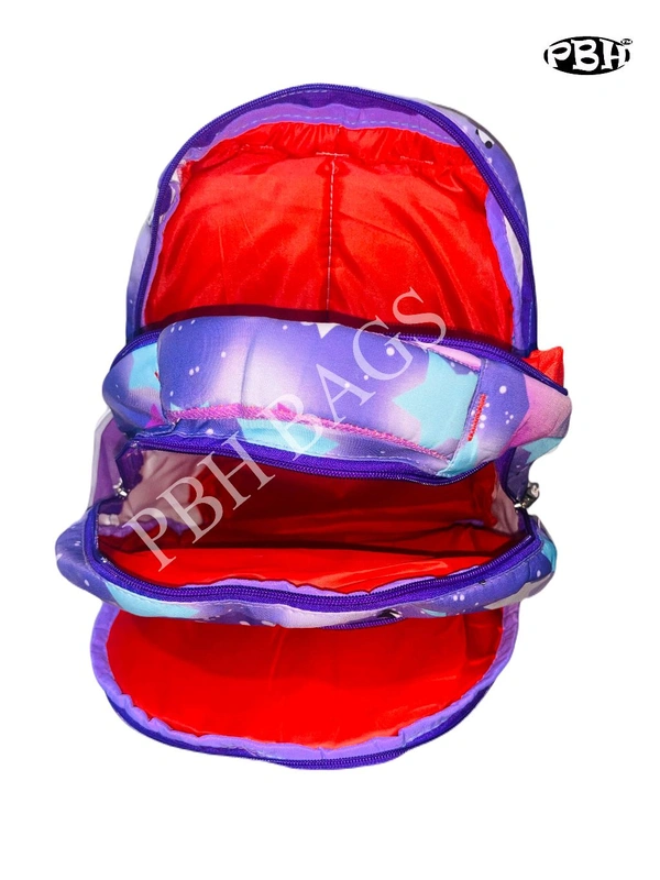 Pbh PBH P033 Print Backpack - Royal Blue, 18*14*6