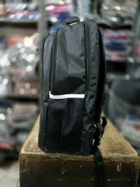 American Tourister Pbh AT P041 LAPTOP 18*14*6 SOFT POLYSTER WITH INNER POCKET LOWER PADDED BACKPACK - Black, 18*14*6