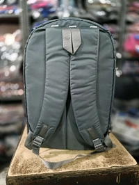 American Tourister Pbh AT P041 LAPTOP 18*14*6 SOFT POLYSTER WITH INNER POCKET LOWER PADDED BACKPACK - Silver, 18*14*6