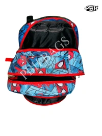 Pbh P043 Small Print Backpack - Bondi Blue, 14*12*5