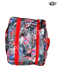 Pbh P043 Small Print Backpack - Gray, 14*12*5