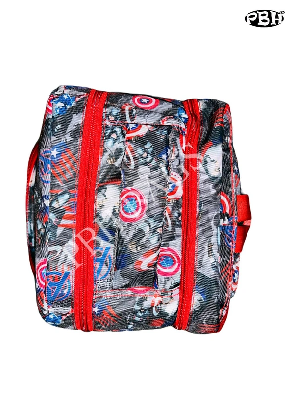 Pbh P043 Small Print Backpack - Gray, 14*12*5