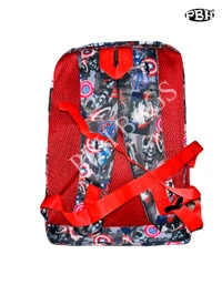 Pbh P043 Small Print Backpack - Gray, 14*12*5