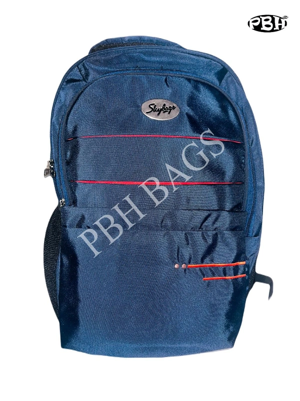 Pbh PBH P045 Laptop Pocket Backpack - Navy Blue, 18*14*7