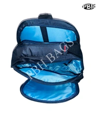 Pbh PBH P045 Laptop Pocket Backpack - Navy Blue, 18*14*7