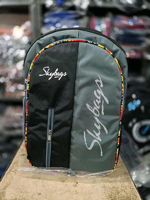 Skybags PBH P034 20*15*8 Large durable Skybags Backpack - Black, 18*14*7