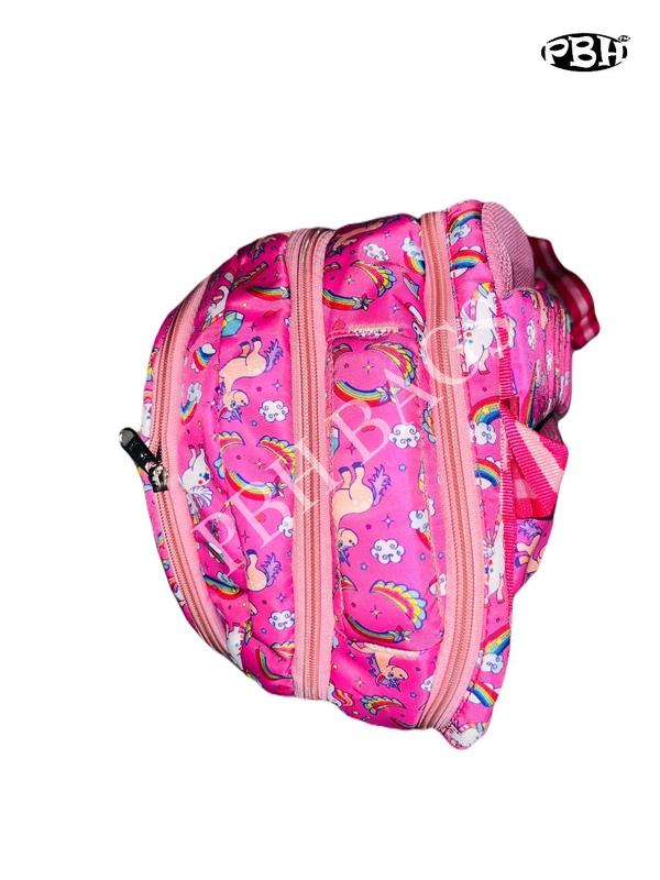 Pbh PBH P047 Print Backpack - Blush Pink, 18*14*6