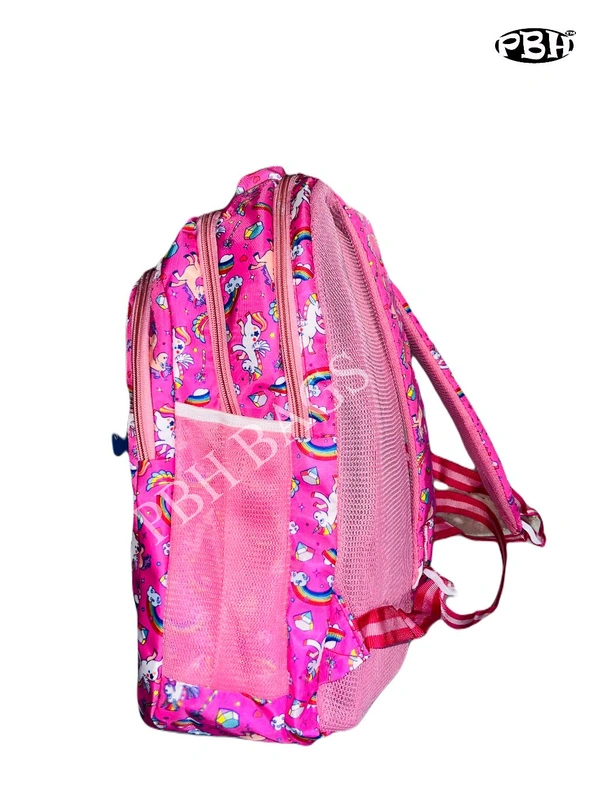 Pbh PBH P047 Print Backpack - Blush Pink, 18*14*6