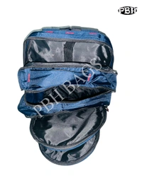 Pbh PBH P0 54 Print Backpack - Navy Blue, 18*14*7
