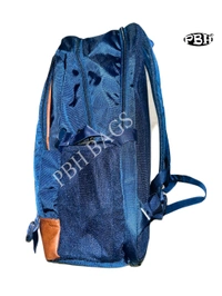 American Tourister  P056 American Tourister Heavy Laptop Backpacks - Navy Blue, 18*14*8
