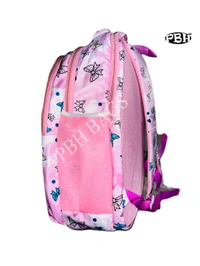 Pbh PBH P059 Print Backpack - 18*15*8, Lavender Rose