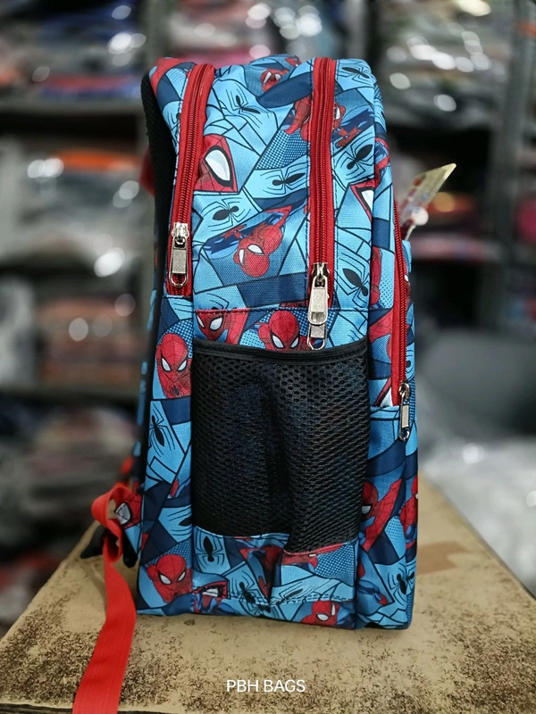 PBH P075 SCHOOL PRINTED BACKPACK - 18*14*7, Java