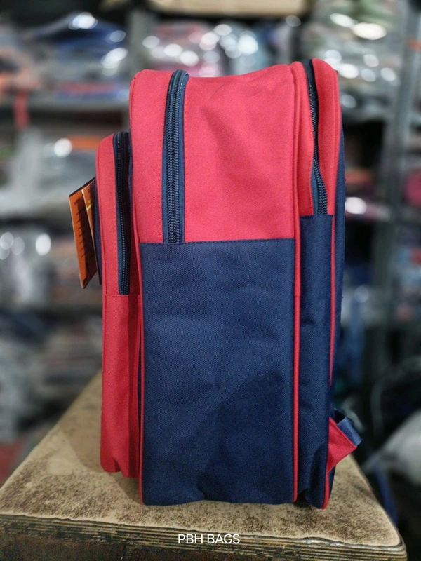 Pbh PBH P079 Heavy 18*14*8 Backpack - 18*14*8, Red