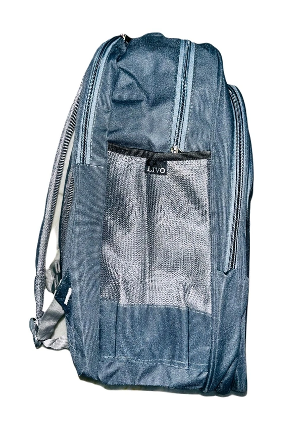 Livo PBH P080 18*14*7 Heavy Backpack - Silver, 18*14*7