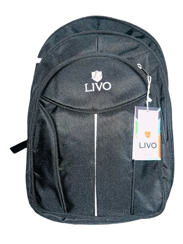 Livo PBH P080 18*14*7 Heavy Backpack - Black, 18*14*7