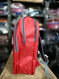 American Tourister PBH P099  18*14*6 LAPTOP POCKET BACKPACK - Red, 18*14*6