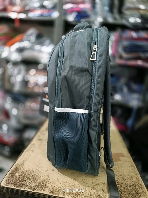WILDCRAFT PBH P0106 LOWER PADDED LAPTOP POCKET SOFT 18*14*7 BACKPACK - 18*14*7, Nobel
