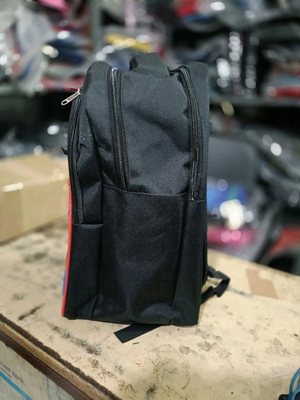 PBH P031 14*12*6 Inches Small Backpack - 14*12*6, Red Black