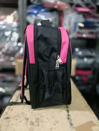 PBH P031 14*12*6 Inches Small Backpack - 14*12*6, Magenta Black