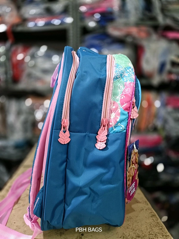 PBH P0120 - 1 16*14*7 Large Picture Shell Backpack - 16*14*7, Cornflower Blue