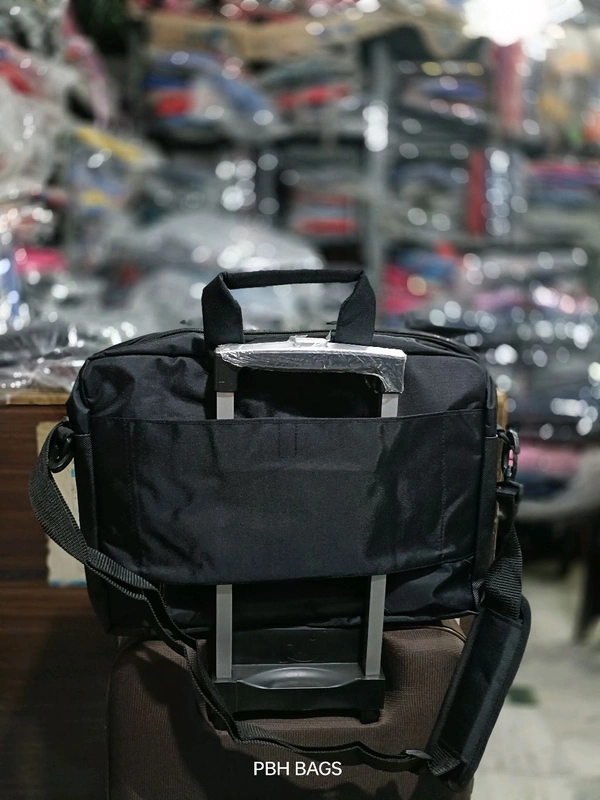 Prolite Pbh P0138 18*16*6 Smart Pockets Fully Padded Laptop Bags - Black, 18-16-6 Inches