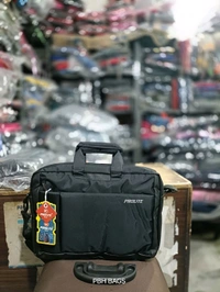 Prolite Pbh P0138 18*16*6 Smart Pockets Fully Padded Laptop Bags - Black, 18-16-6 Inches