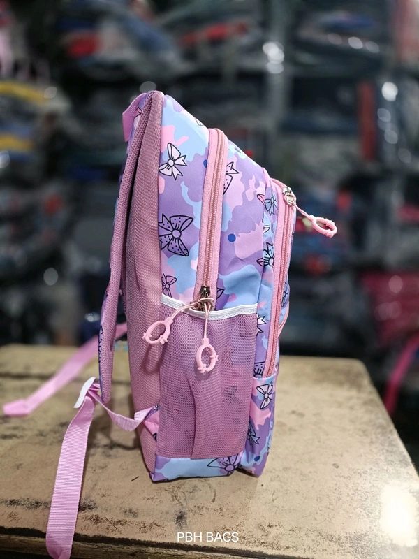 Pbh P003  Print 16*12*6 Soft Backpack - 16*12*6, Lavender Rose