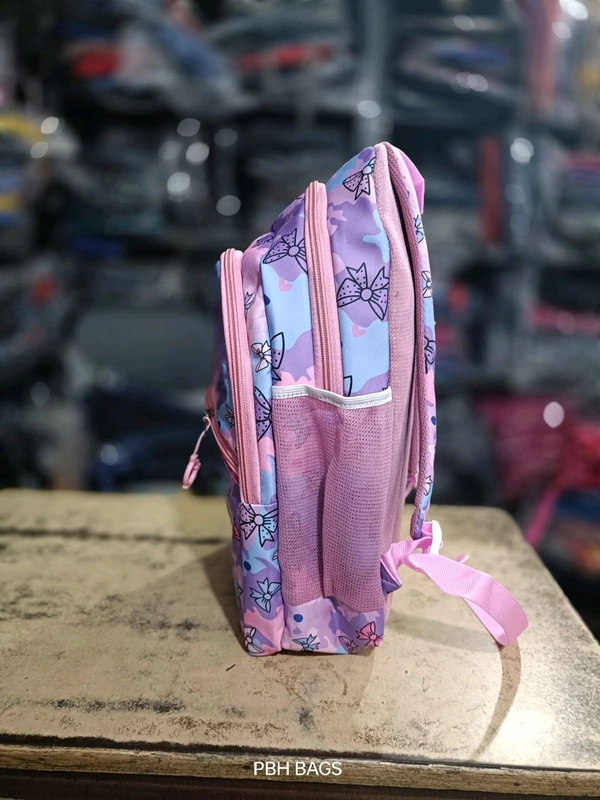 Pbh P003  Print 16*12*6 Soft Backpack - 16*12*6, Lavender Rose