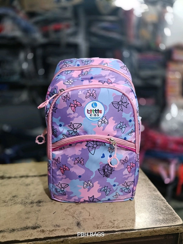 Pbh P003  Print 16*12*6 Soft Backpack - 16*12*6, Lavender Rose