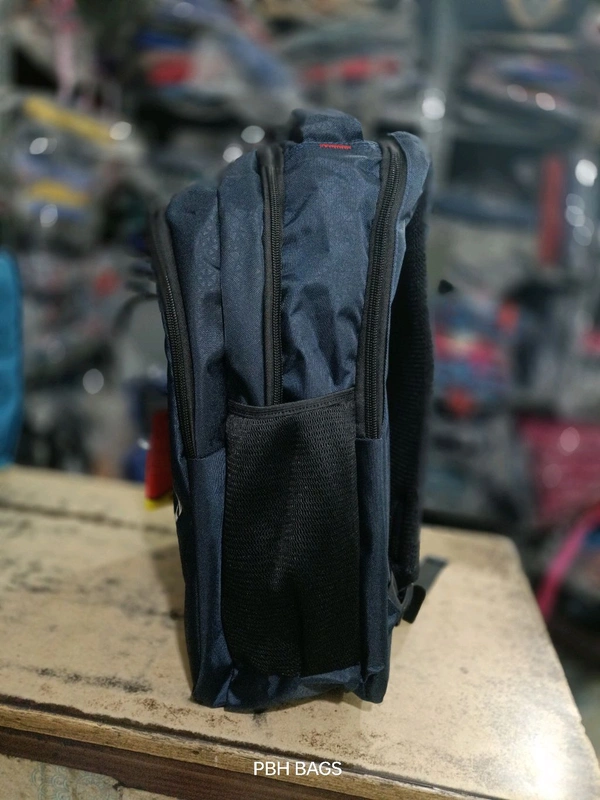 Nike Pbh P146 18*14*7 Laptop Lower Padded Backpack - Navy Blue, 18*14*7