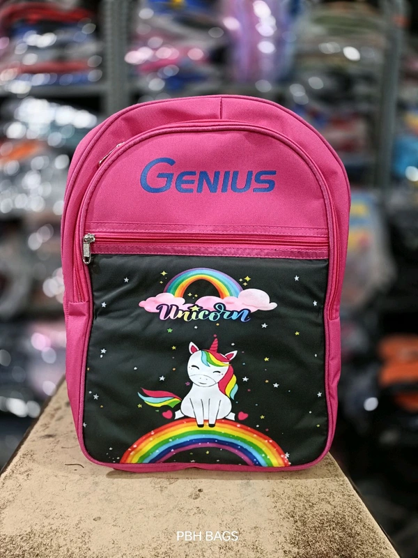 Pbh P171 18*14*7 Pink School Bags - Blush Pink, 18*14*7
