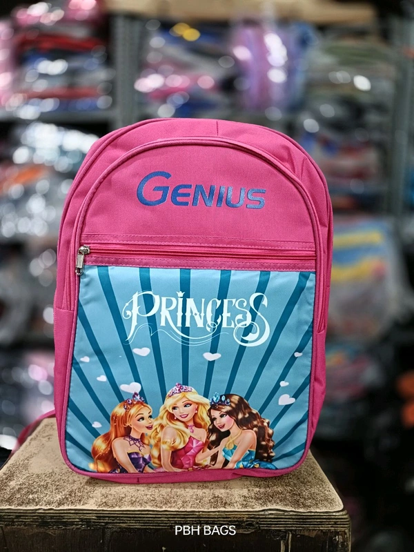 Pbh P171 18*14*7 Pink School Bags - Lavender Rose, 18*14*7