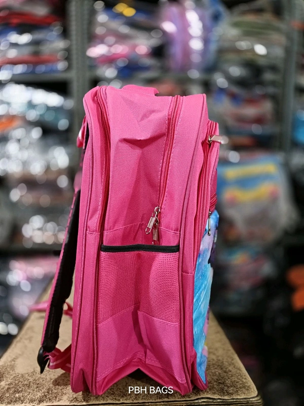 Pbh P171 18*14*7 Pink School Bags - Lavender Rose, 18*14*7