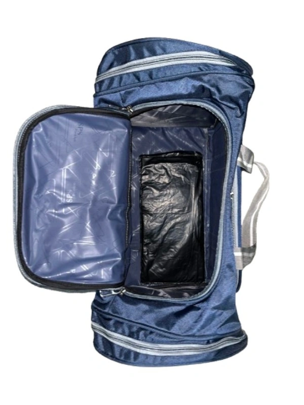 PBH P112 SOFT HEAVY QUALITY TRAVEL BAGS  - 22*12*14, Navy Blue