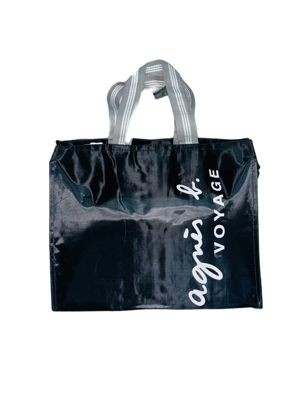 PBH P083 PLAIN POLYSTER SHOPPING BAGS - 14*14*6, Woodsmoke
