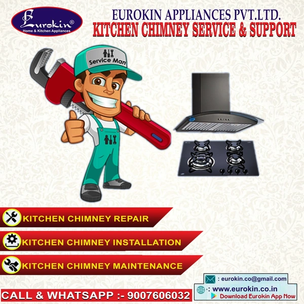 Eurokin  Kitchen Chimney Major Service  - Validity 7 Days