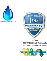Eco Crystal  Crystal Power Water Purifier - White, (LxWxH): 170 X 230 X 430 mm