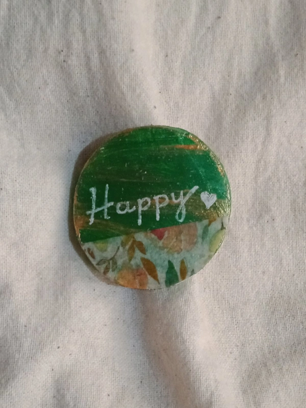 Happy Magnet - Yellow