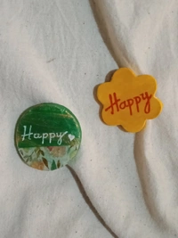 Happy Magnet - Yellow