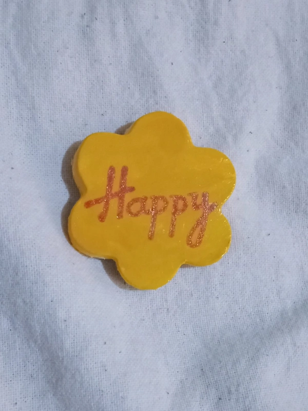 Happy Magnet - Yellow